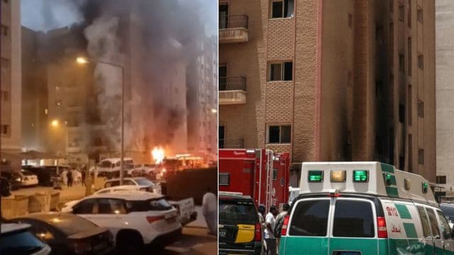 Kuwait fire