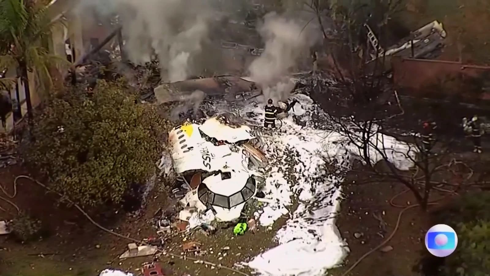 Plane crash outside São Paulo in Brazil kills 61