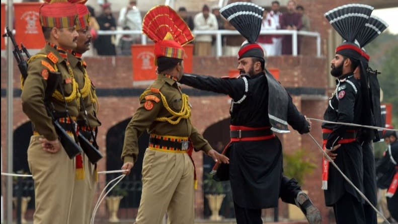 Screenshots of the videos doing the rounds of social media, claiming to show the debris (left) of the Fatah-II Missile in Haryana that was launched (right) on May 10. (Source : X@DeepikaBhardwaj)
