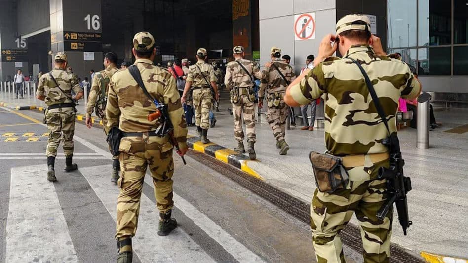 Screenshots of the videos doing the rounds of social media, claiming to show the debris (left) of the Fatah-II Missile in Haryana that was launched (right) on May 10. (Source : X@DeepikaBhardwaj)