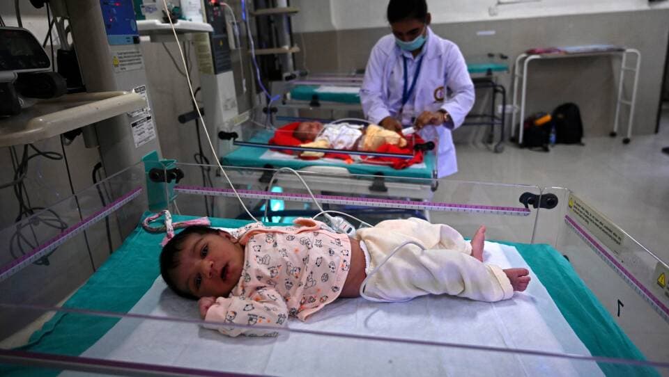 DELHI APARTMENT FIRE 