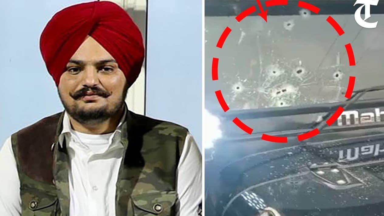 Punjabi singer Sidhu Moosewala..