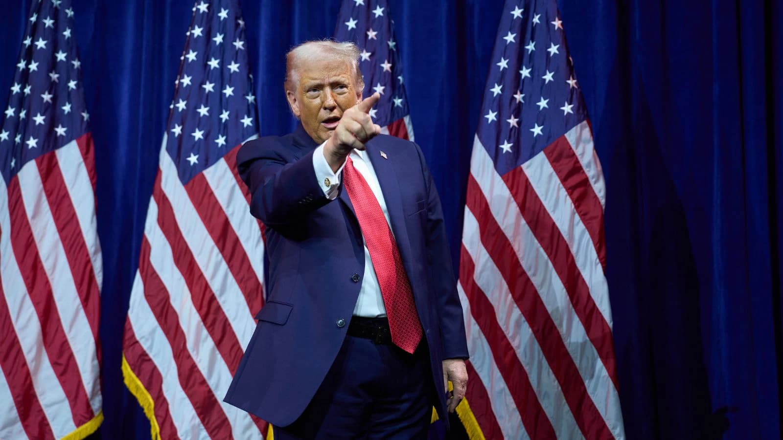US President Donald Trump 