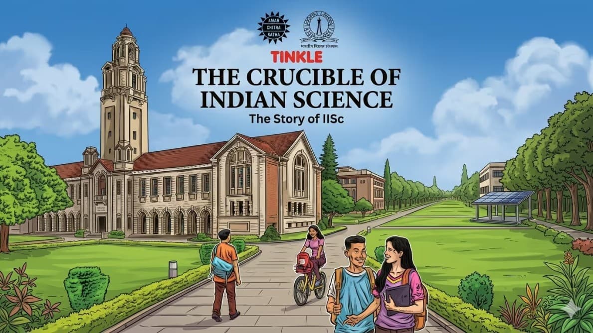 IISc Bengaluru launches comic book with Amar Chitra Katha to showcase its legacy