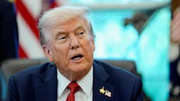 US President Donald Trump