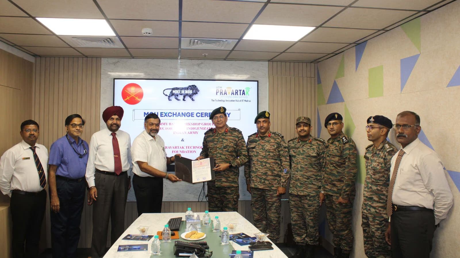 Indian Army partners with IITM Pravartak to develop indigenous defense technologies