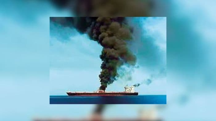Massive explosions 
