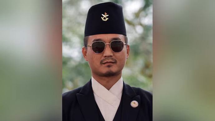 Nepal’s Home Minister Sudan Gurung 