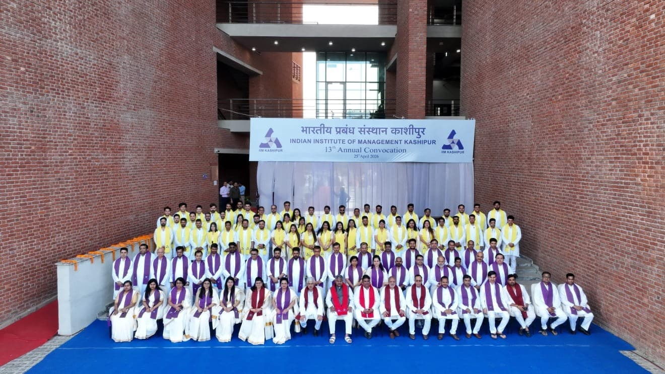 IIM Kashipur awards degrees to 546 students at 13th convocation