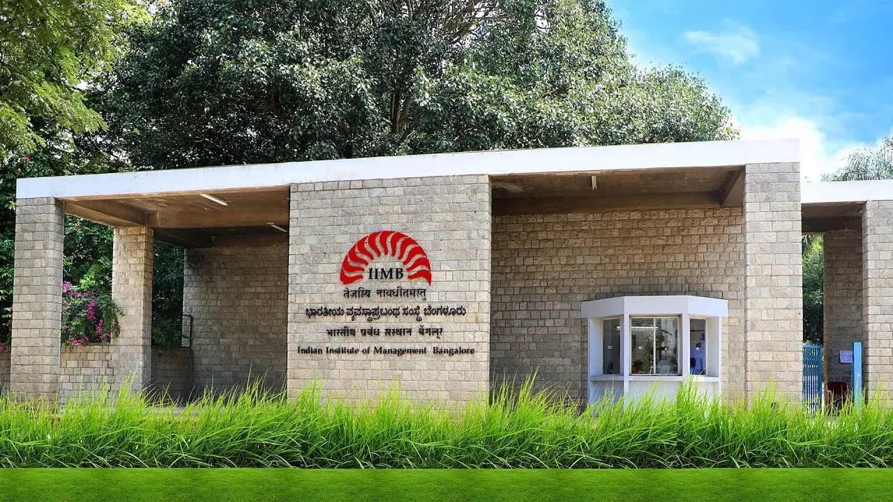 IIM Bengaluru leads Indian institutes in QS Executive MBA Rankings 2026
