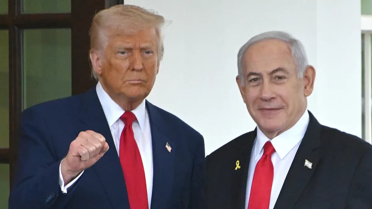 US President Donald Trump 