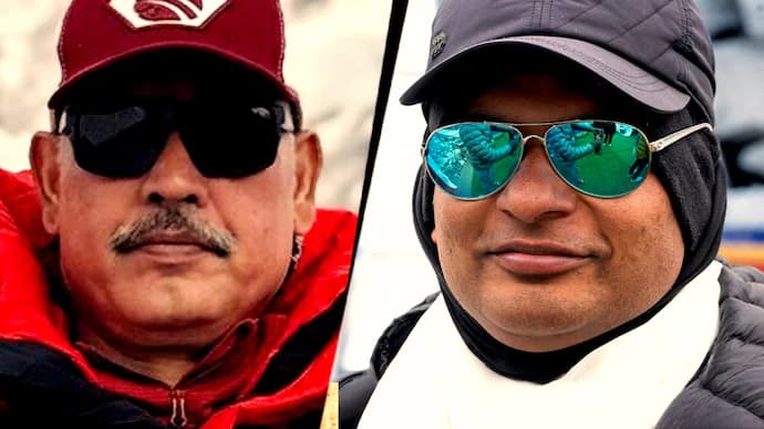 Two Indian mountaineers 