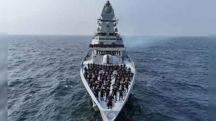 Three new Indian Navy ships built with 5,700 tonnes of special steel supplied by SAIL