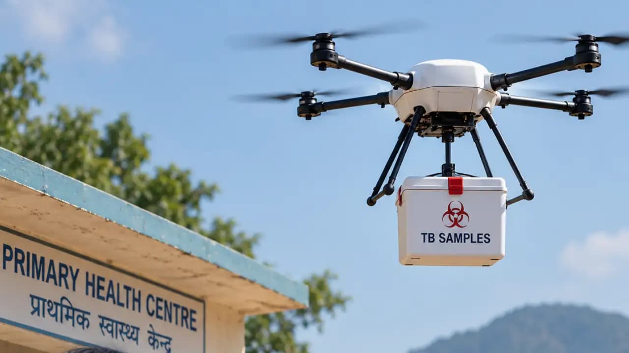 ICMR drone project speeds up TB diagnosis, reduces patient costs in remote Telangana areas