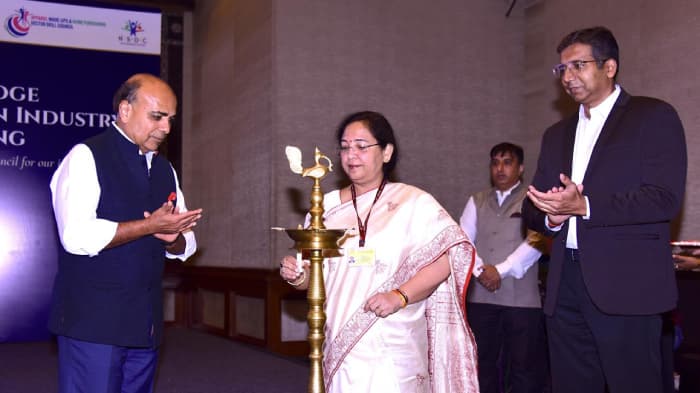 Vice President C. P. Radhakrishnan addressing graduates at SRMIST 22nd Convocation 2026