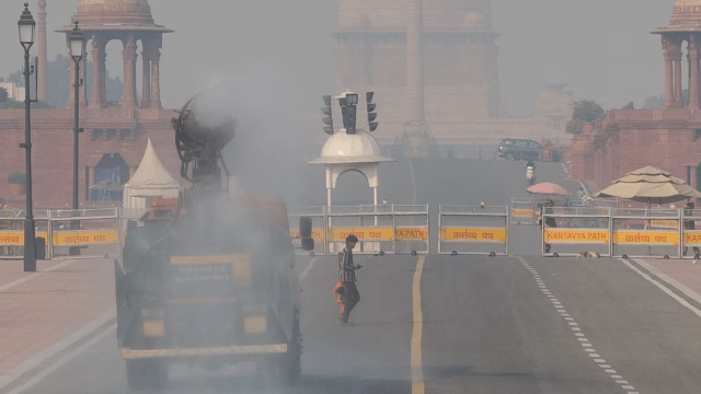 Delhi’s air quality plunged into the “very poor”