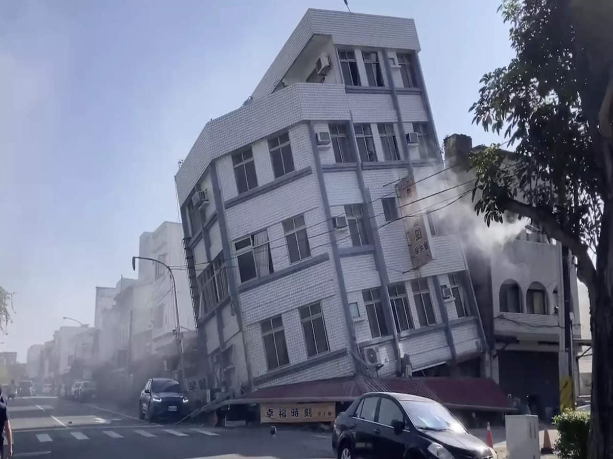 Strongest earthquake in 25 years hits Taiwan; 7 dead, over 700 injured