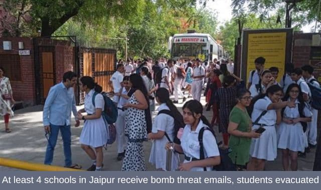 After Delhi and Gujarat, schools in Jaipur receive bomb threats