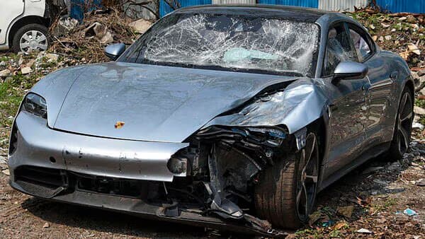 Porche involved in the accident