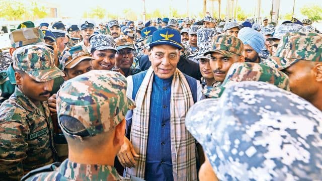 Defense Minister Rajnath Singh