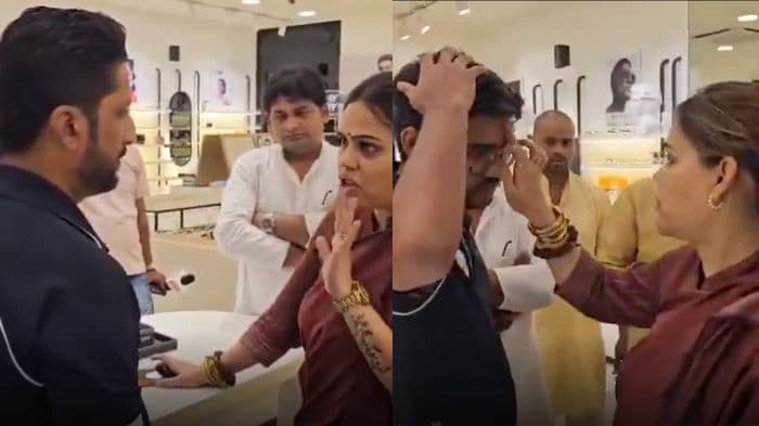 Lenskart row escalates as BJP leader Nazia Elahi Khan confronts staff over dress code claims