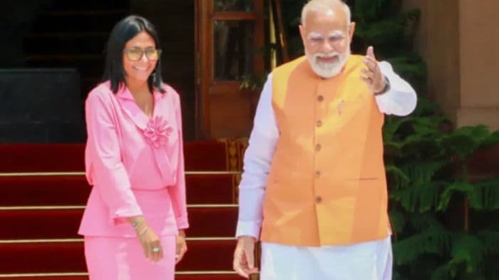 PM Modi, Venezuela's Acting President Delcy Rodriguez discuss energy, trade and investment ties