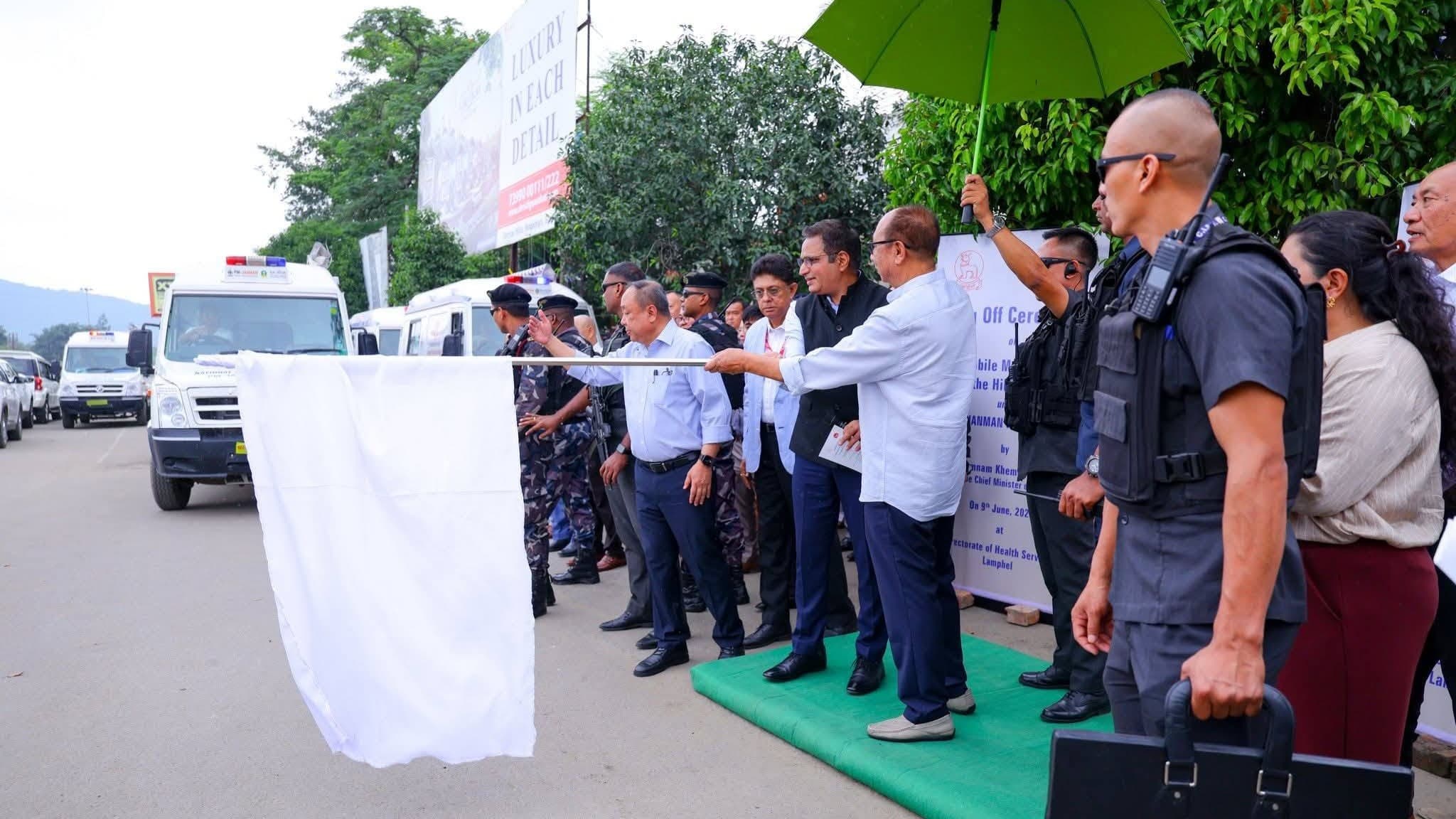 Manipur launches 13 mobile medical units to expand healthcare access in remote hill regions