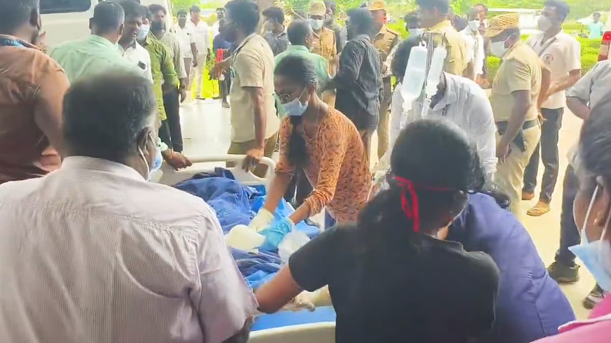 Seven killed, dozens hospitalized after suspected ammonia gas leak at Tamil Nadu seafood unit