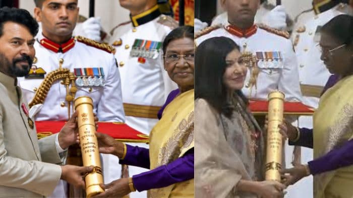 Mammootty, Alka Yagnik receive Padma Bhushan; R Madhavan honoured with Padma Shri