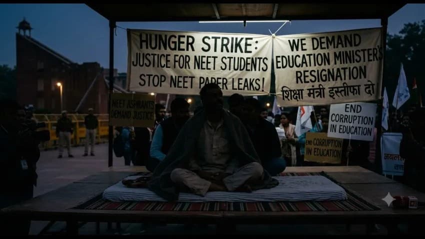 From Jantar Mantar fast to Safdarjung Hospital: Sonam Wangchuk’s NEET protest raises questions over educational rights