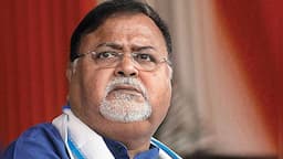 Former West Bengal education minister Partha Chatterjee in connection with the ED investigation into the school recruitment case.