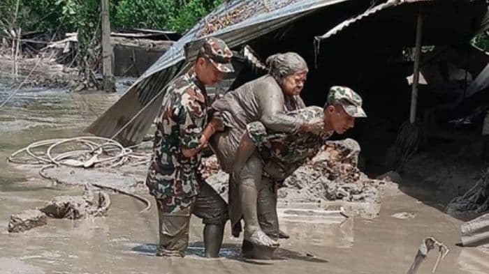 88 Indians rescued in Nepal floods while 120 cross into Nepal from China: MEA