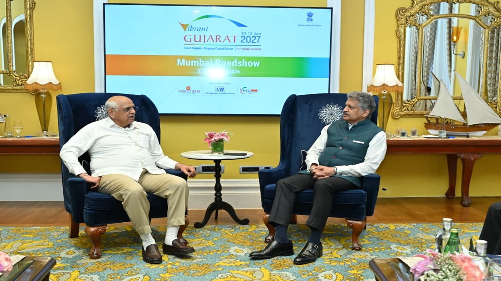 Bhupendra Patel Courts Fresh Investments Ahead of Vibrant Gujarat Summit 2027