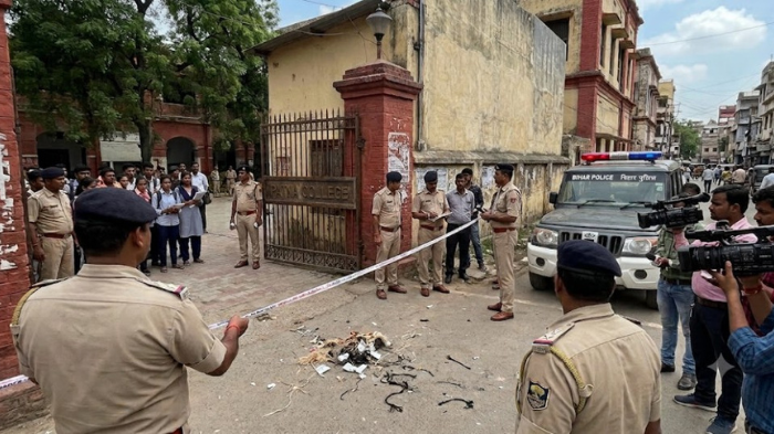 Patna University campus rocked by crude bomb blast, CCTV footage under police scanner