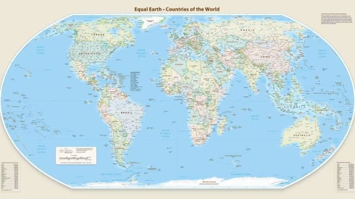 Why the world may look different on maps after UN backs Equal Earth projection