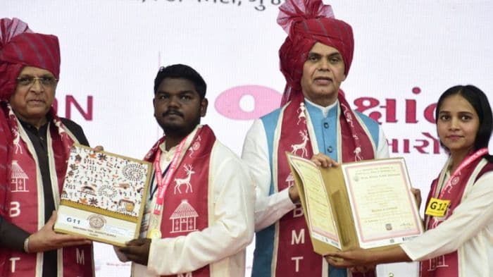 667 graduates mark first convocation of Gujarat tribal university