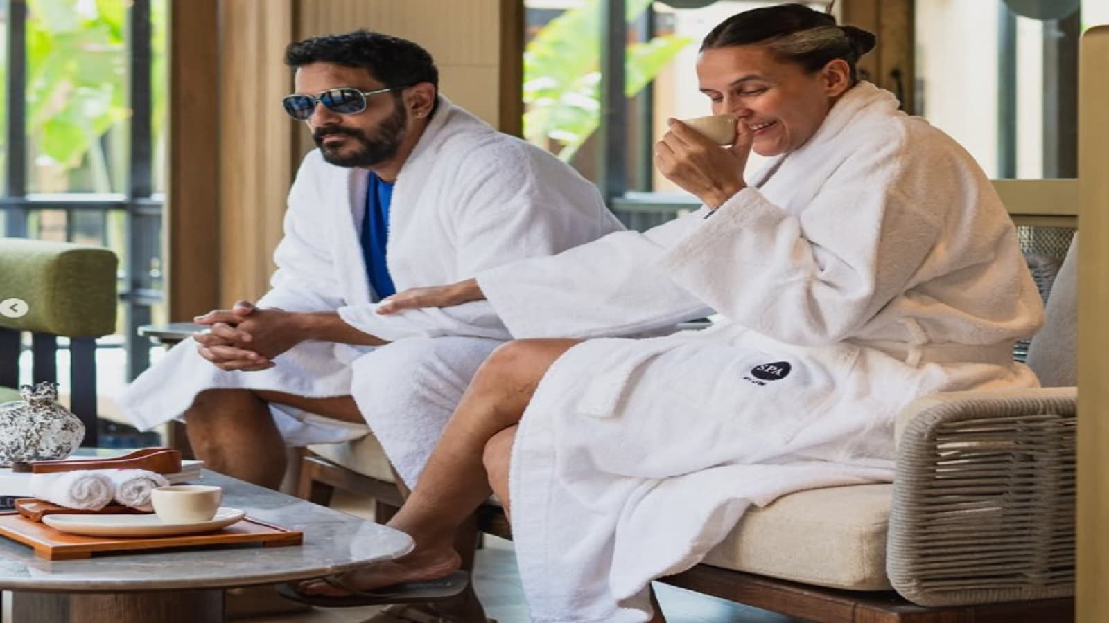 Angad Bedi Shares Safari Adventure, Family Moments with Neha Dhupia