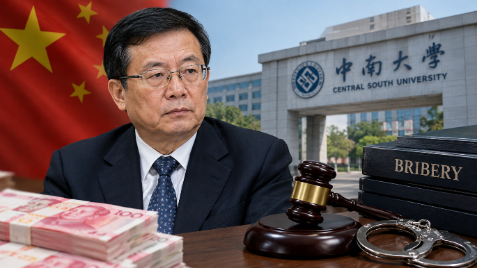 China prosecutes former Central South University president Zhang Yaoxue on bribery charges